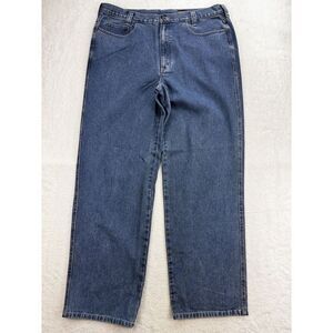Axis LA Modern Coast Jeans Men 38 in Blue Denim Wide Leg Straight 90's Y2K Baggy